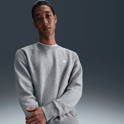 Nike Club Men's Fleece Crew. Nike UK